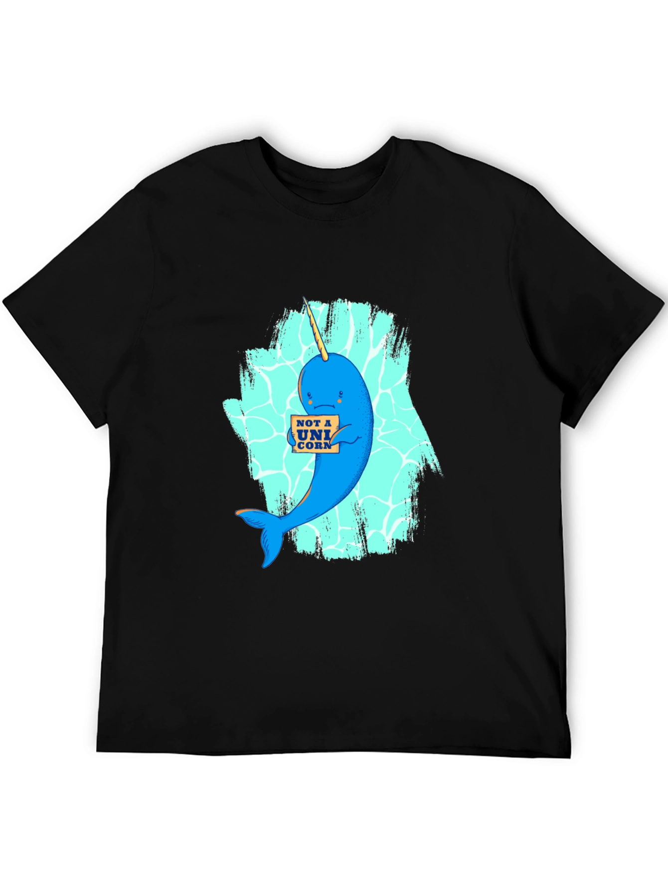 Narwhal Graphic T-Shirt - Not A Unicorn