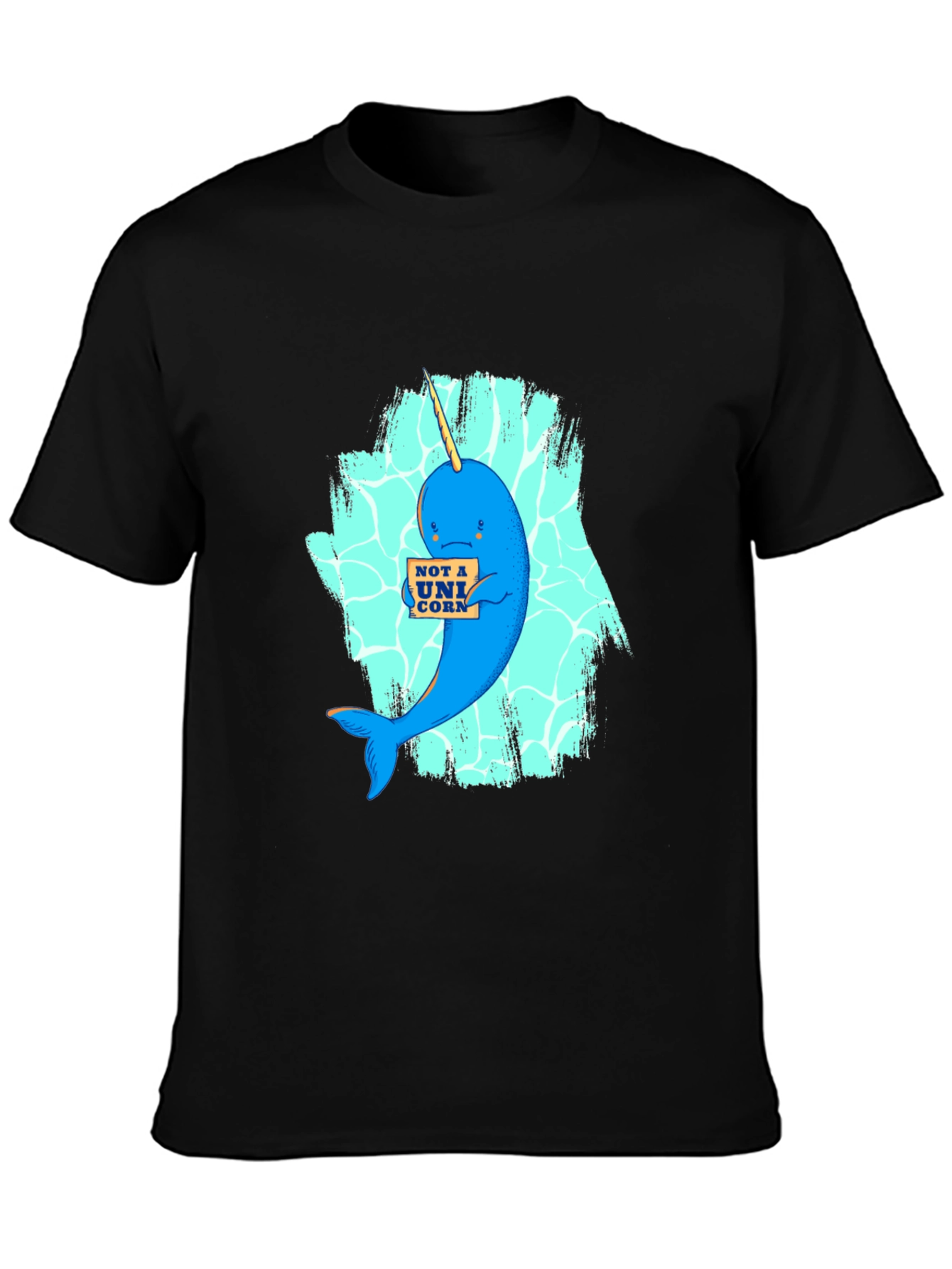 Narwhal Graphic T-Shirt - Not A Unicorn