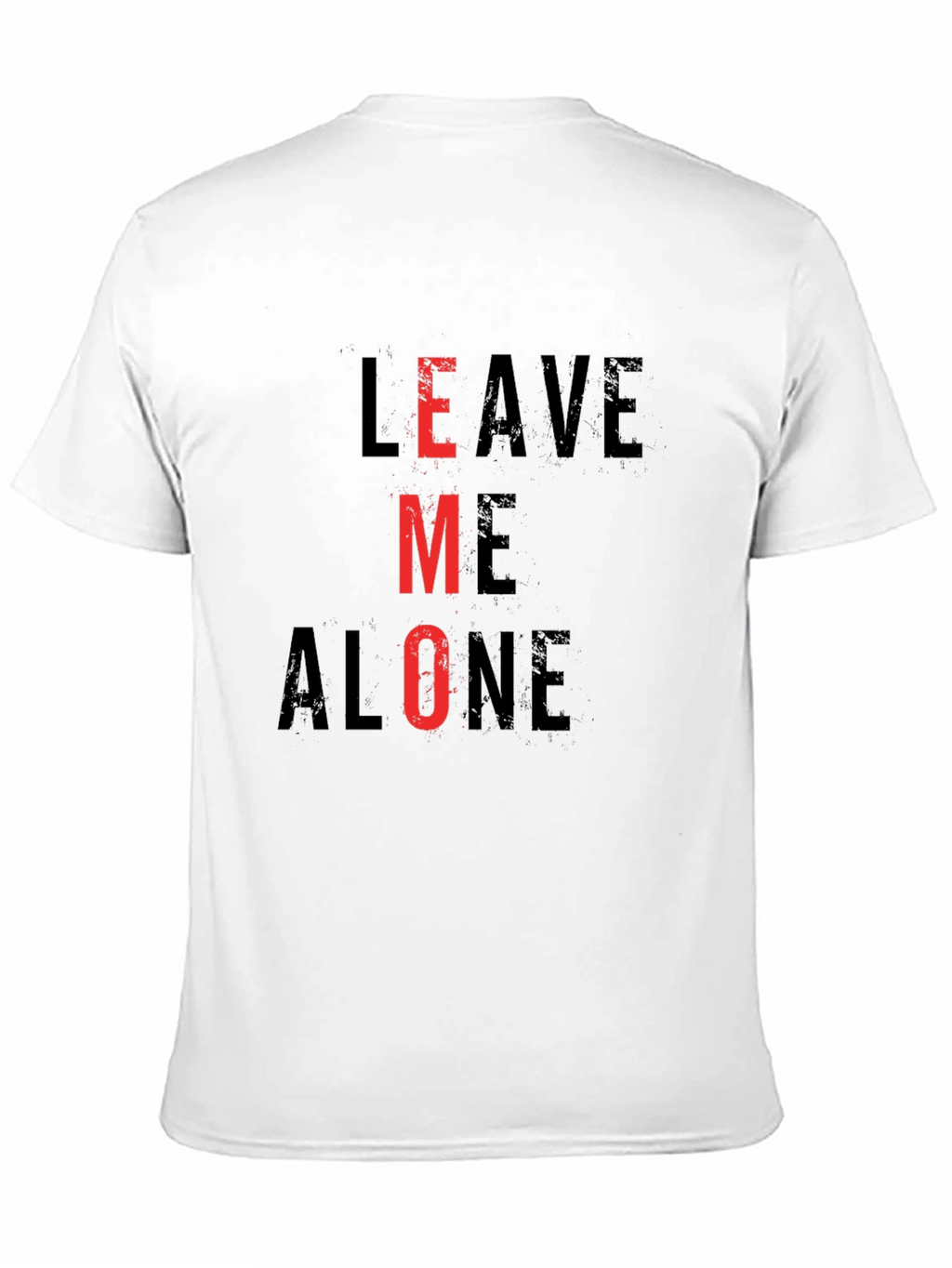 Leave Me Alone T-Shirt Funny Emo Tee