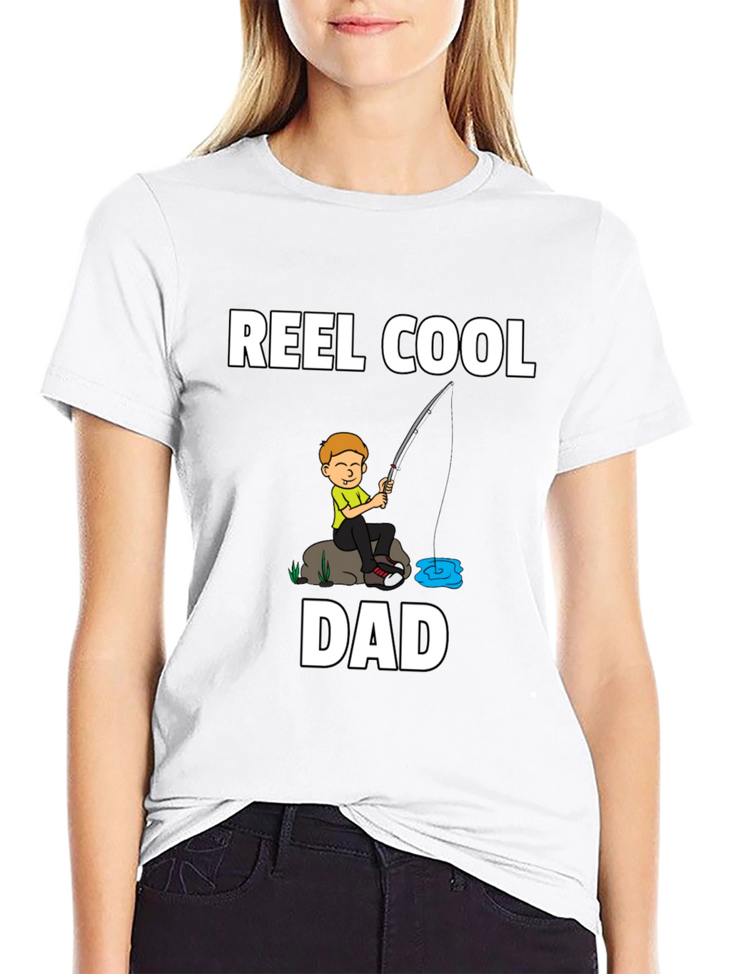 Reel Cool Dad Fishing T-Shirt