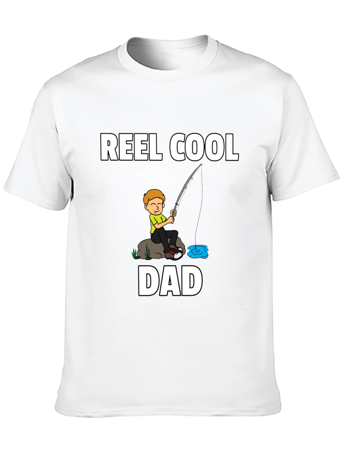 Reel Cool Dad Fishing T-Shirt