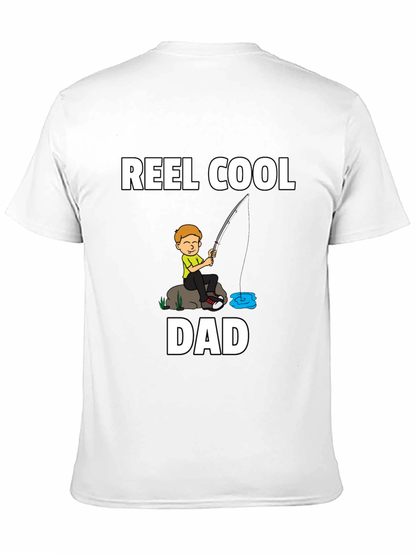 Reel Cool Dad Fishing T-Shirt