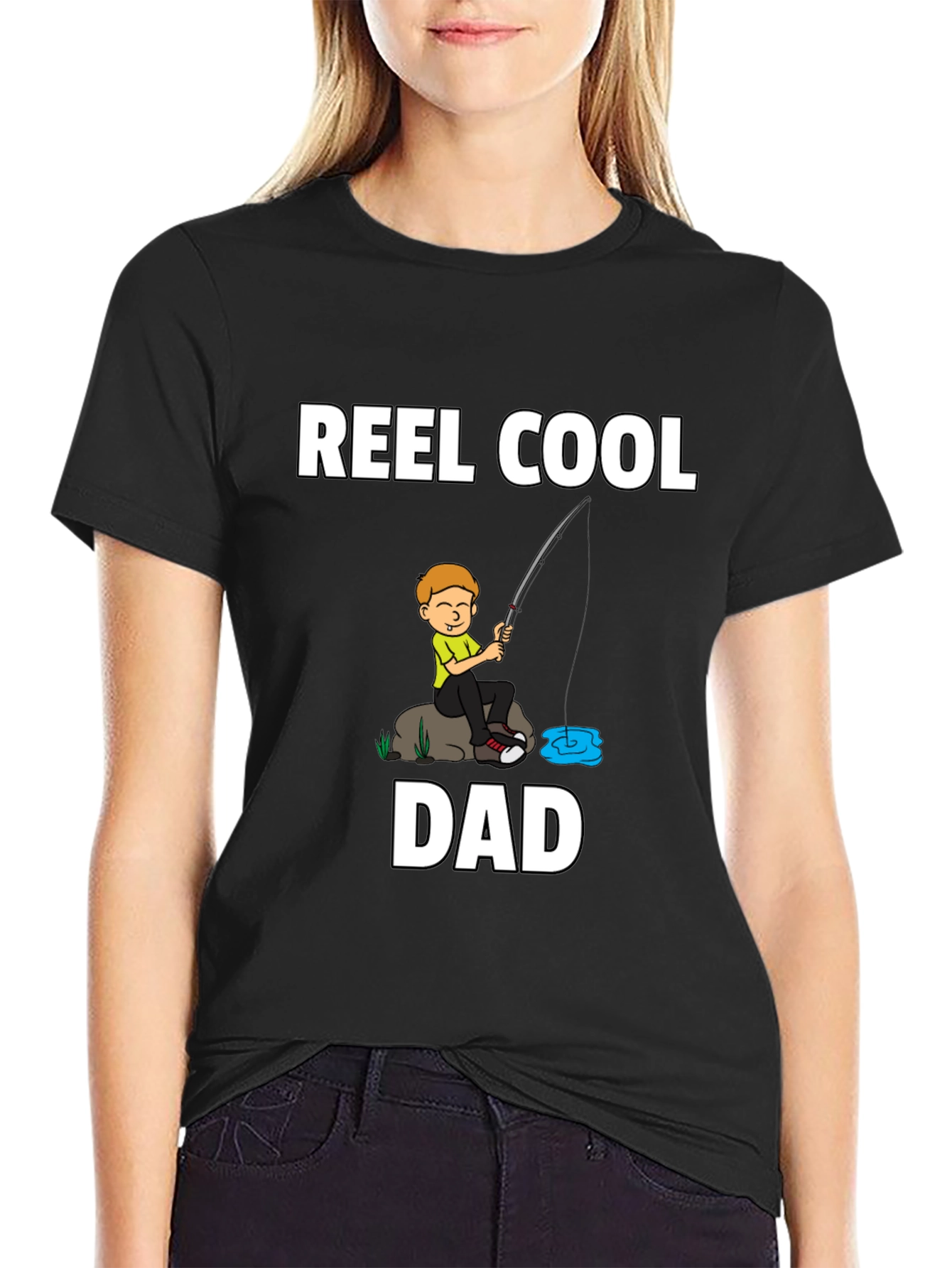 Reel Cool Dad Fishing T-Shirt
