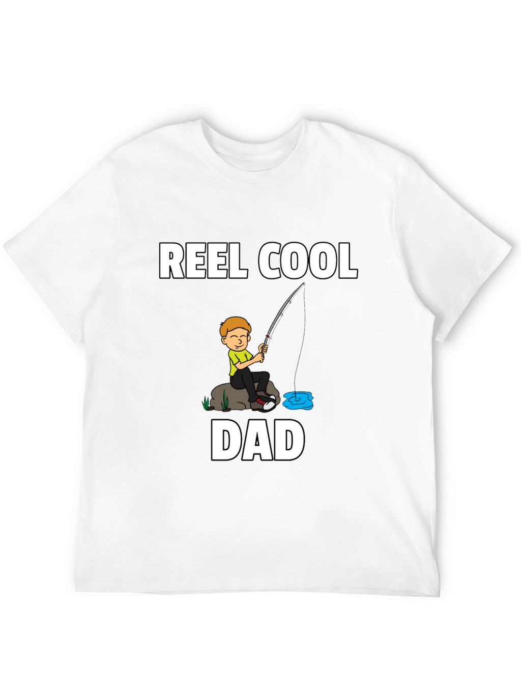 Reel Cool Dad Fishing T-Shirt