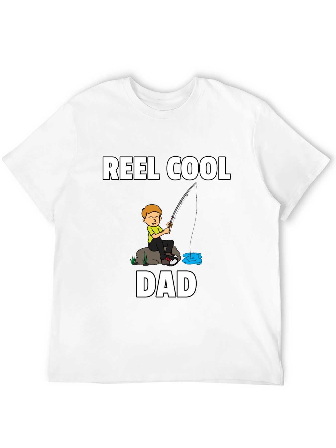 Reel Cool Dad Fishing T-Shirt