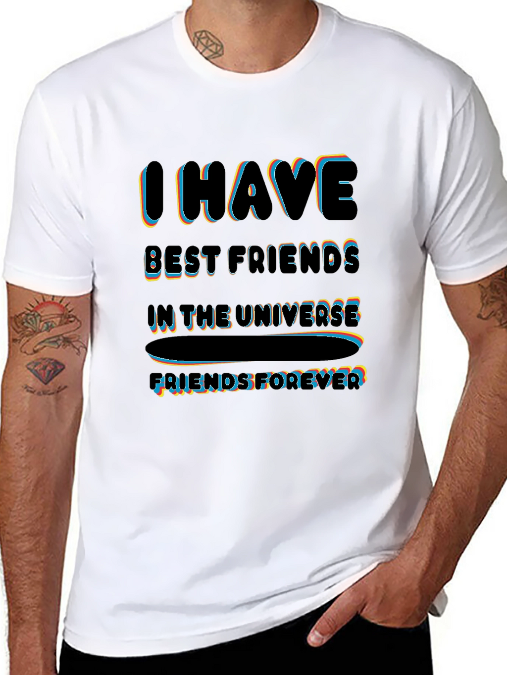 I Have Best Friends T-Shirt - Friends Forever