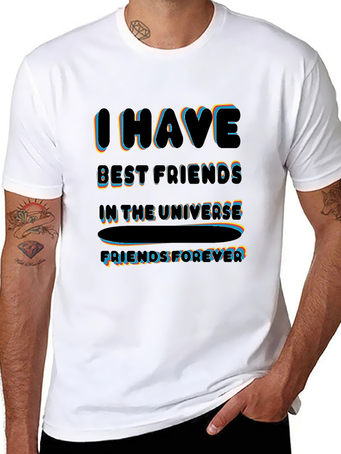 I Have Best Friends T-Shirt - Friends Forever