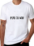 Play to Win! Graphic Tee - Black