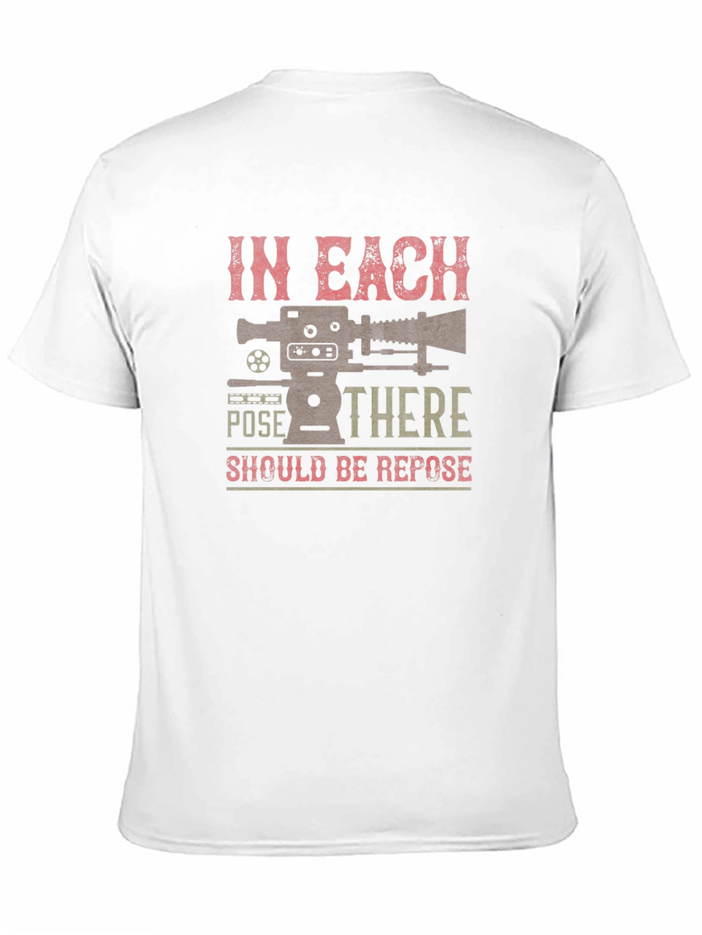 In Each Pose There Should Be Repose Black T-Shirt