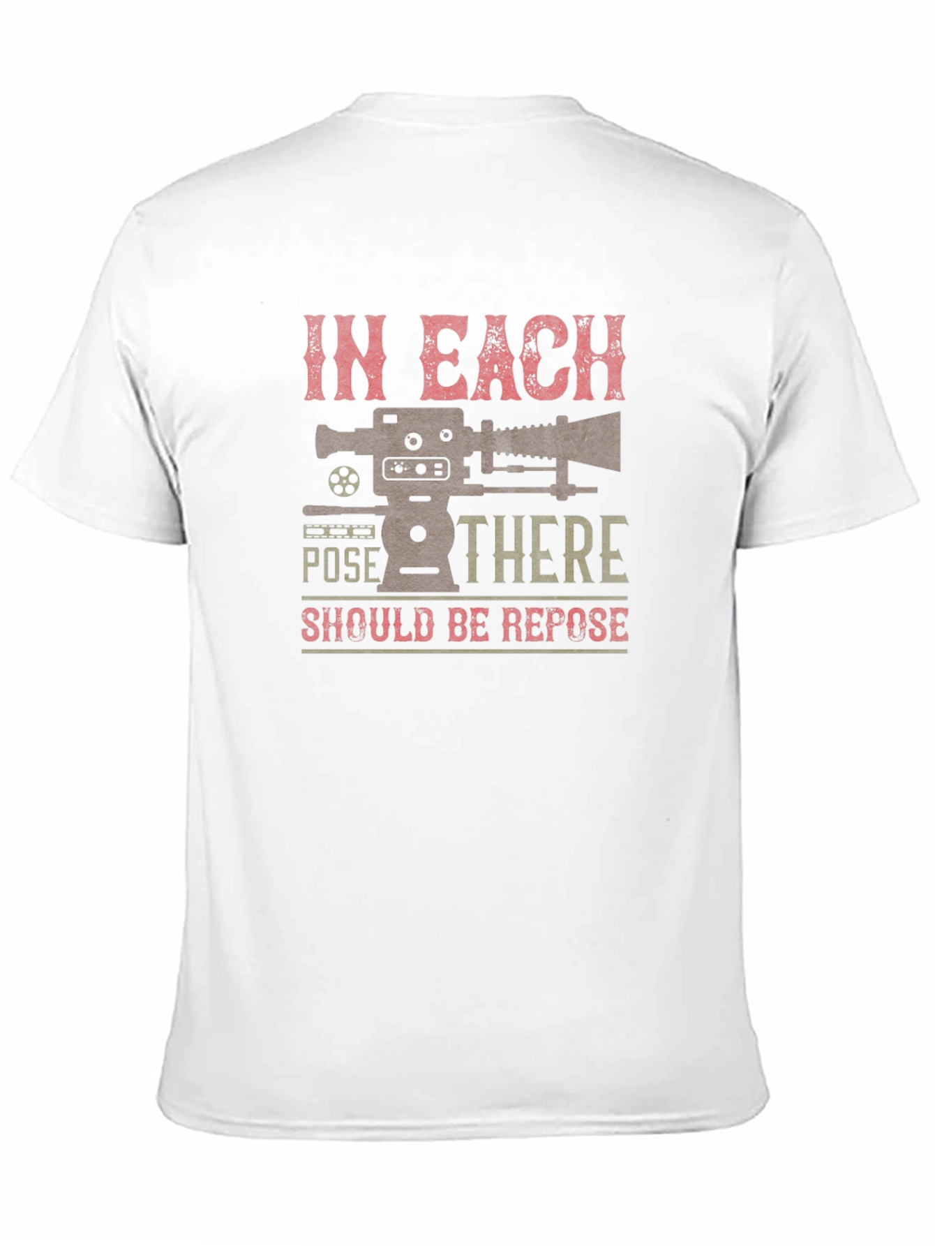 In Each Pose There Should Be Repose Black T-Shirt