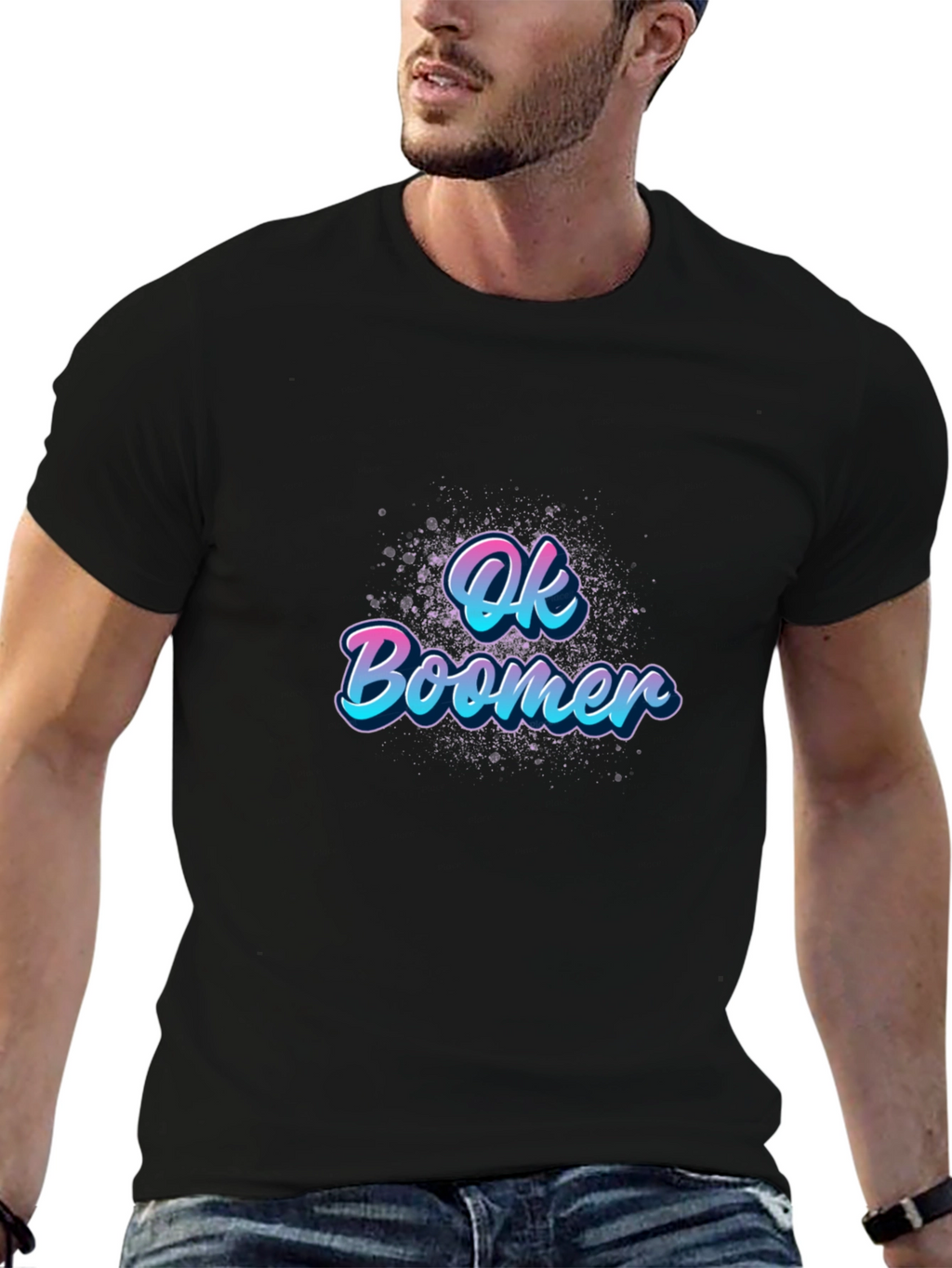 Ok Boomer Graphic Tee - Millennial Humor
