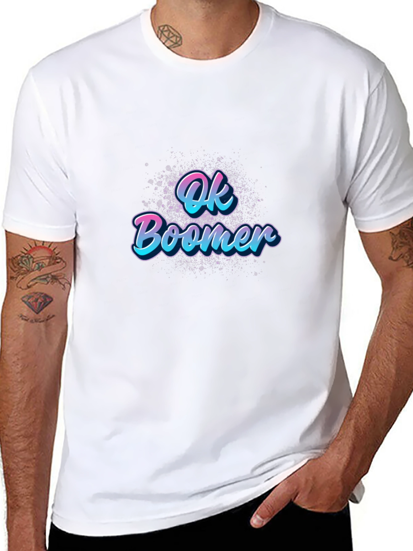 Ok Boomer Graphic Tee - Millennial Humor