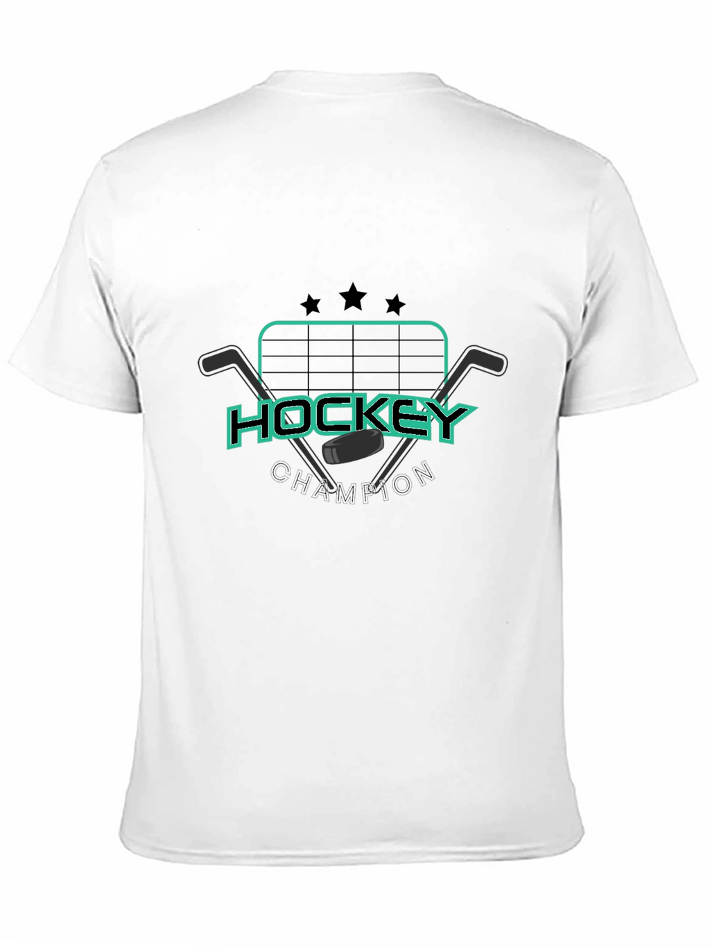 Hockey Champion Black T-Shirt