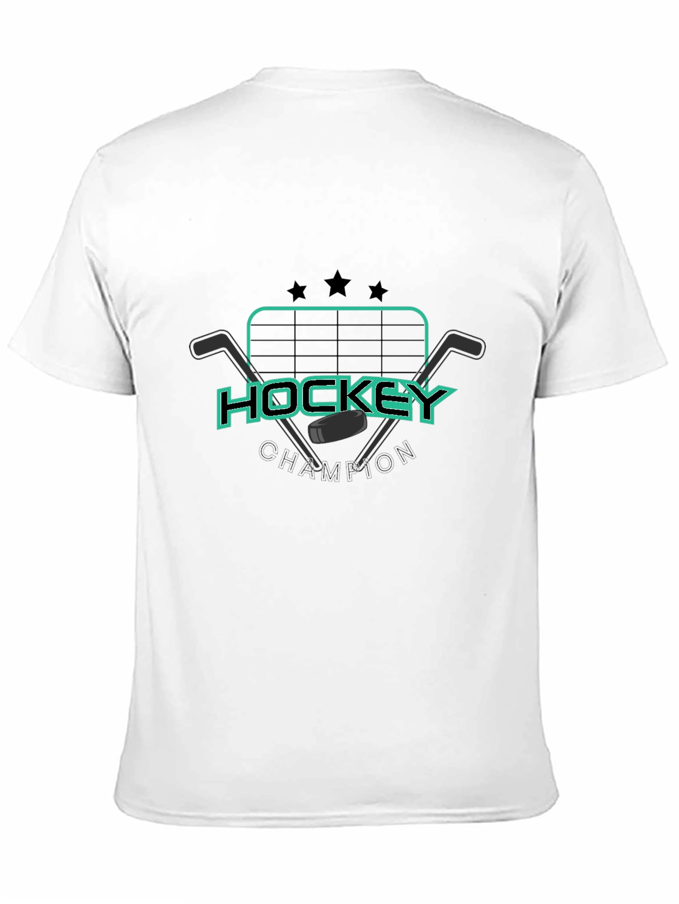 Hockey Champion Black T-Shirt