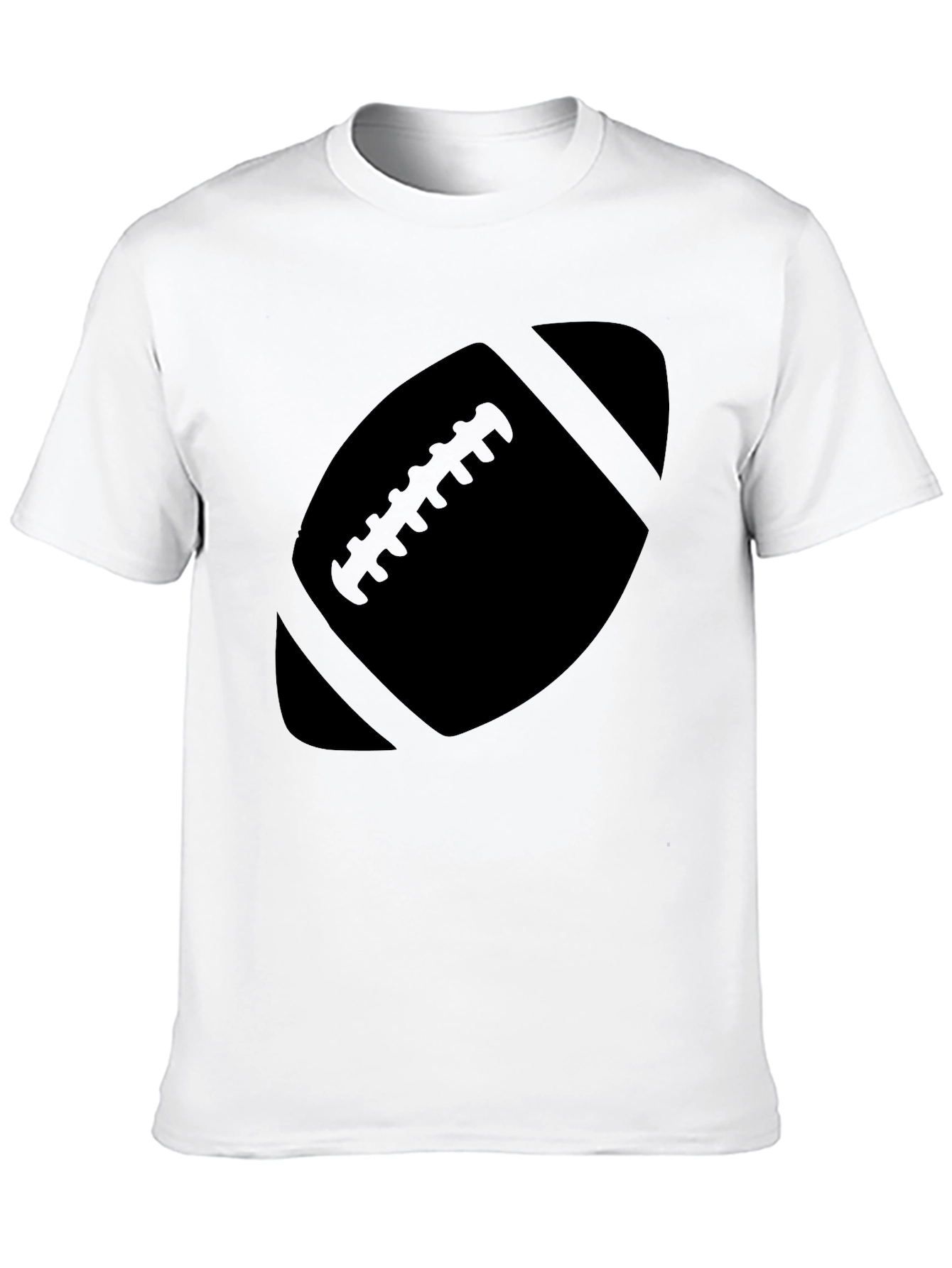 Football Graphic Tee - Black