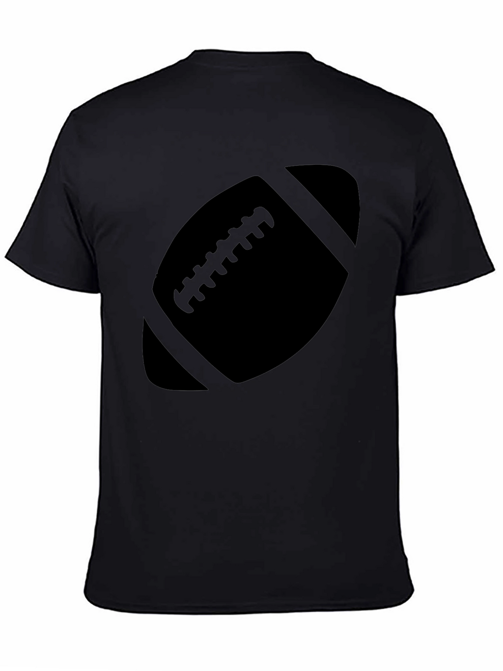 Football Graphic Tee - Black