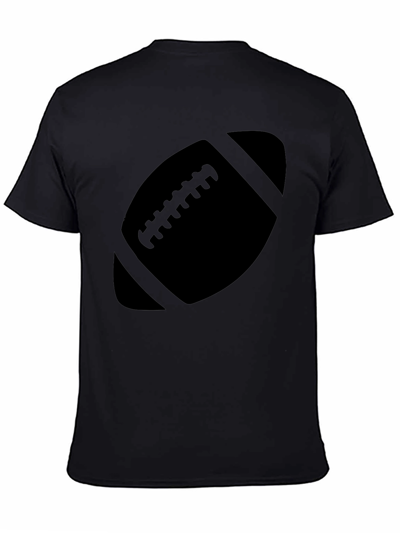 Football Graphic Tee - Black