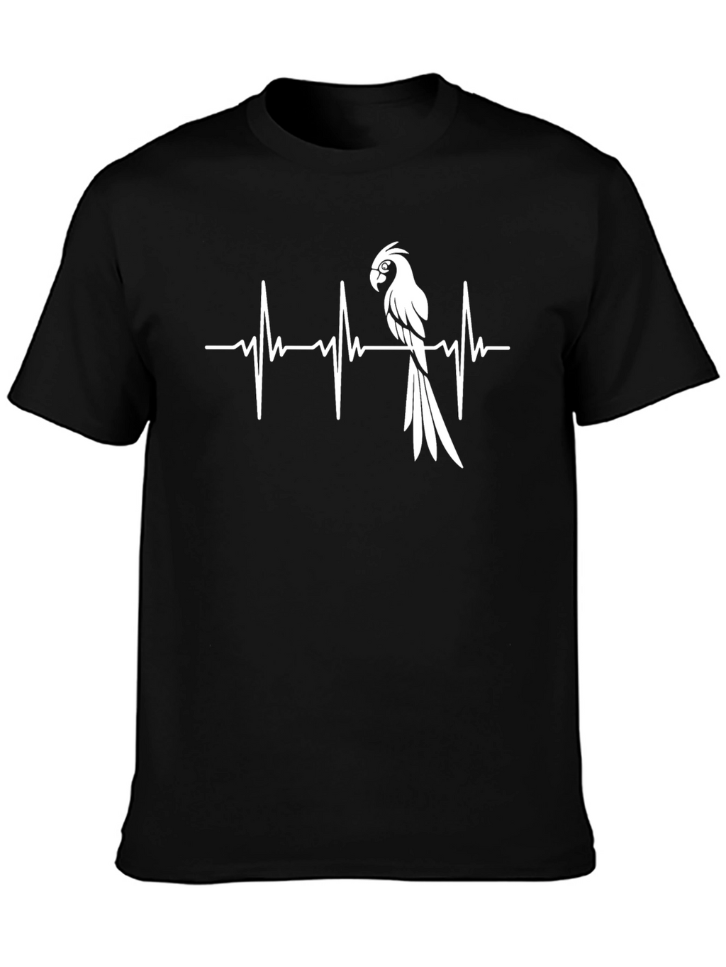 Parrot Lifeline T-Shirt - Novelty Bird Lover Tee