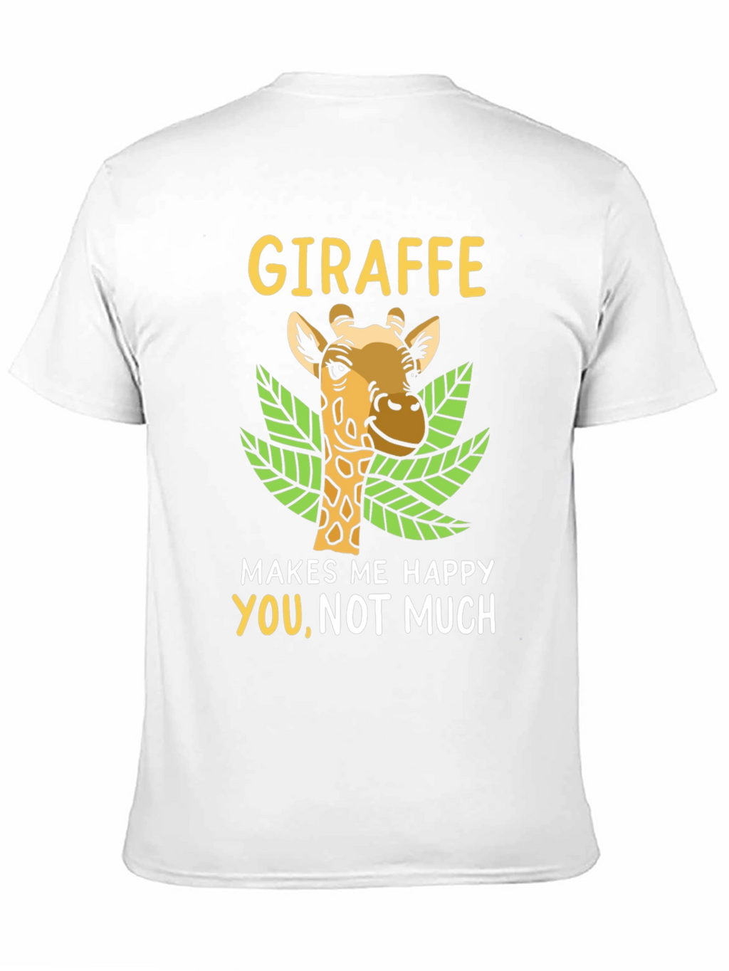 Giraffe Makes Me Happy Tee