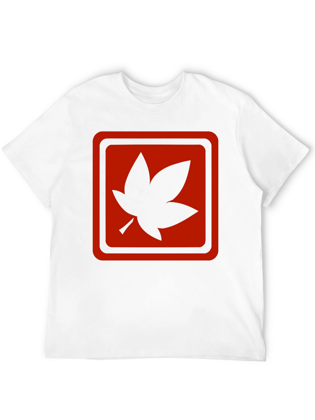 Maple Leaf Graphic T-Shirt - Black