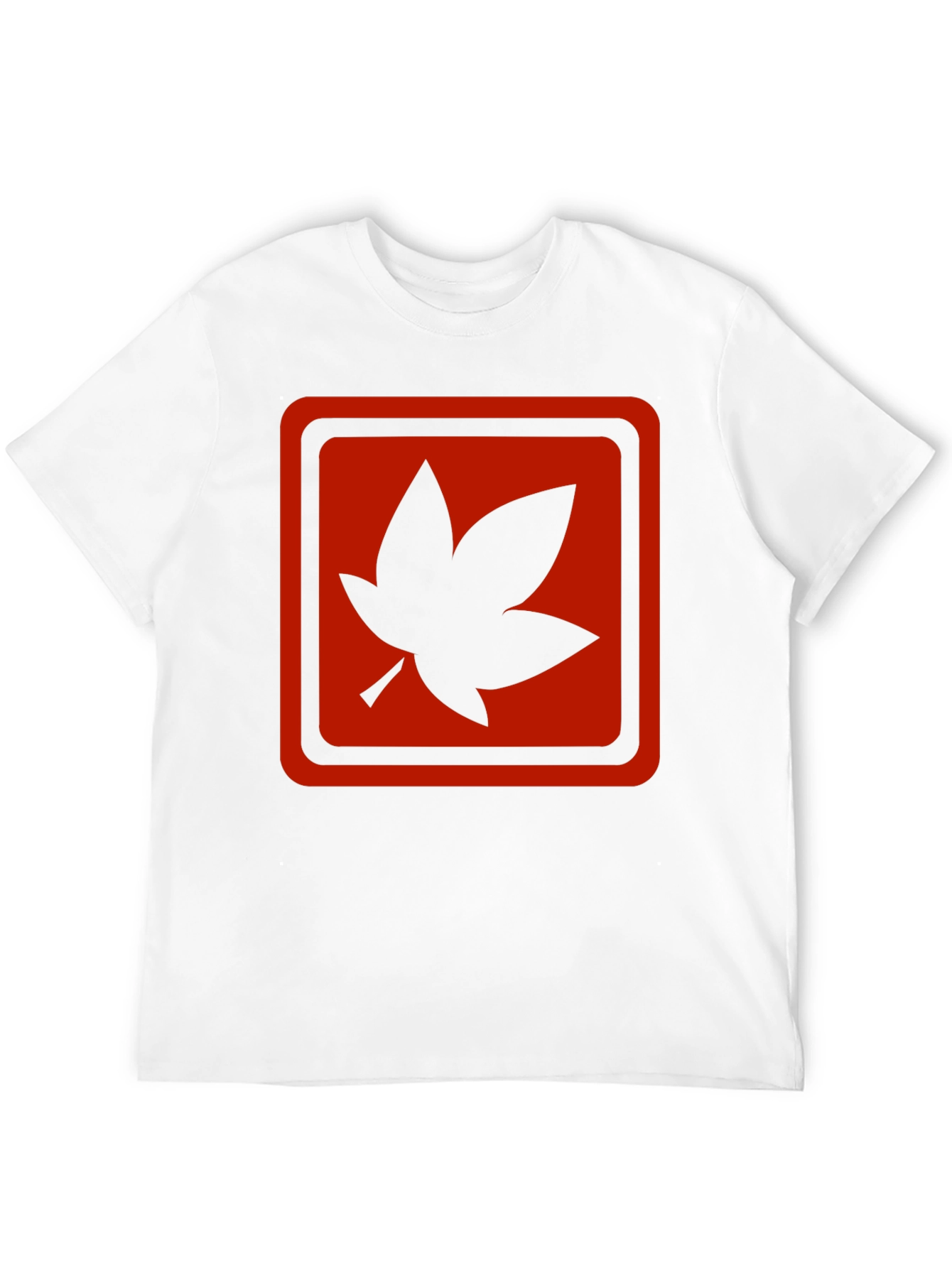 Maple Leaf Graphic T-Shirt - Black