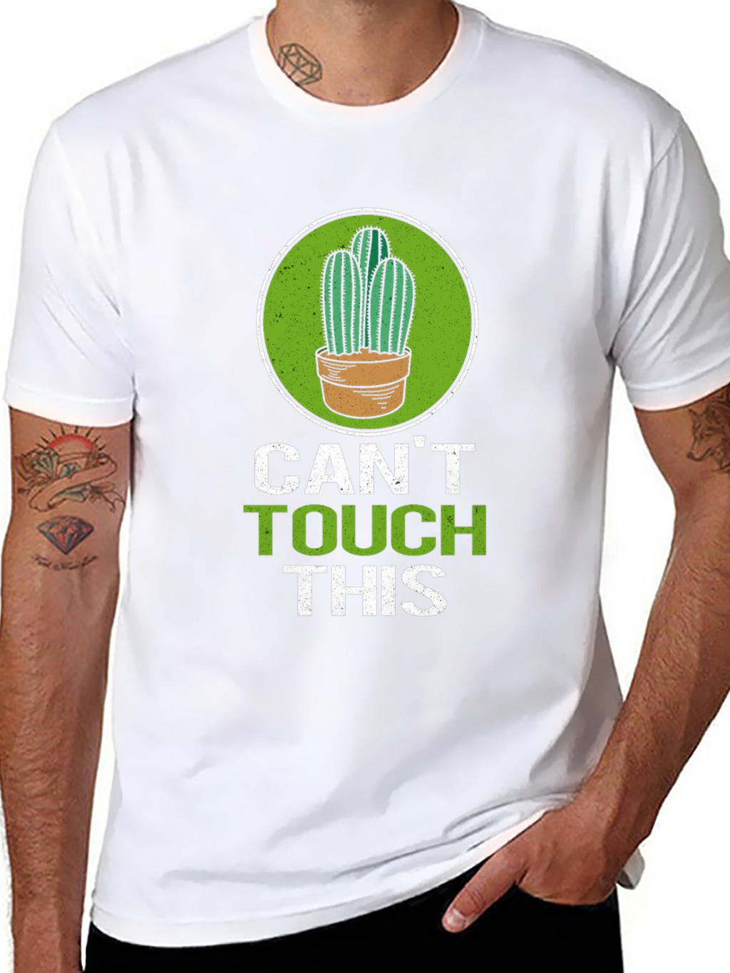 Cactus Cant Touch This Graphic Tee