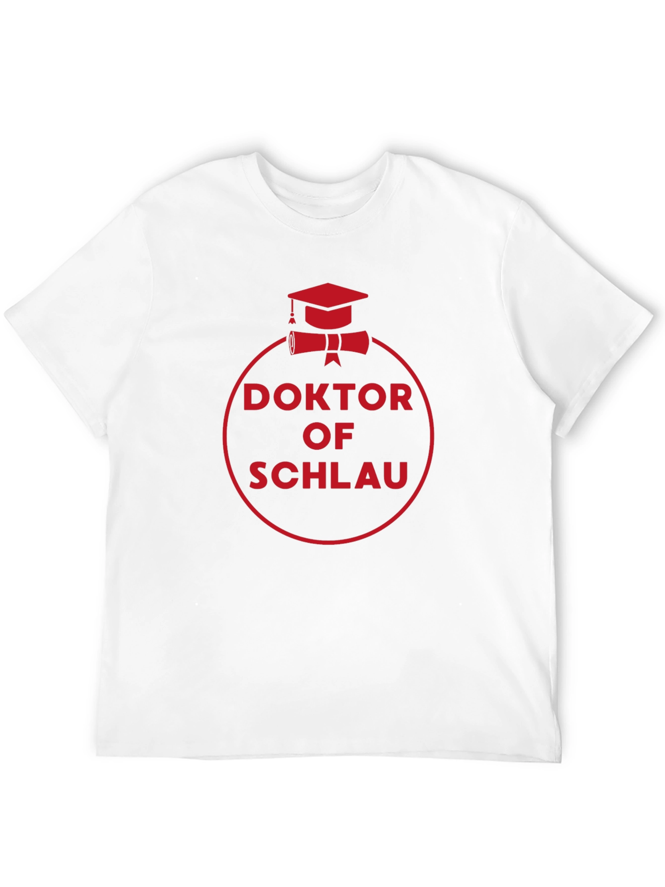 Doktor of Schlau Black T-Shirt