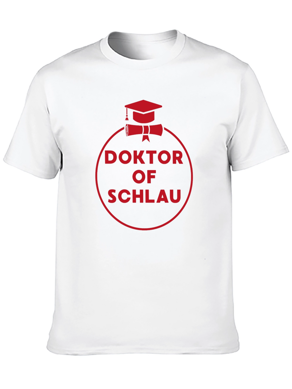 Doktor of Schlau Black T-Shirt