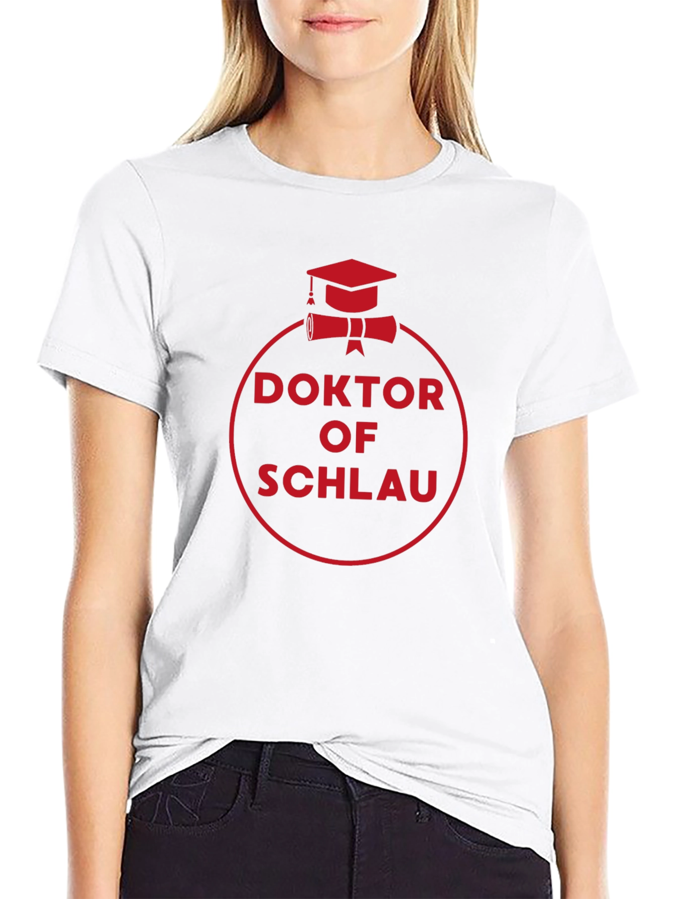 Doktor of Schlau Black T-Shirt