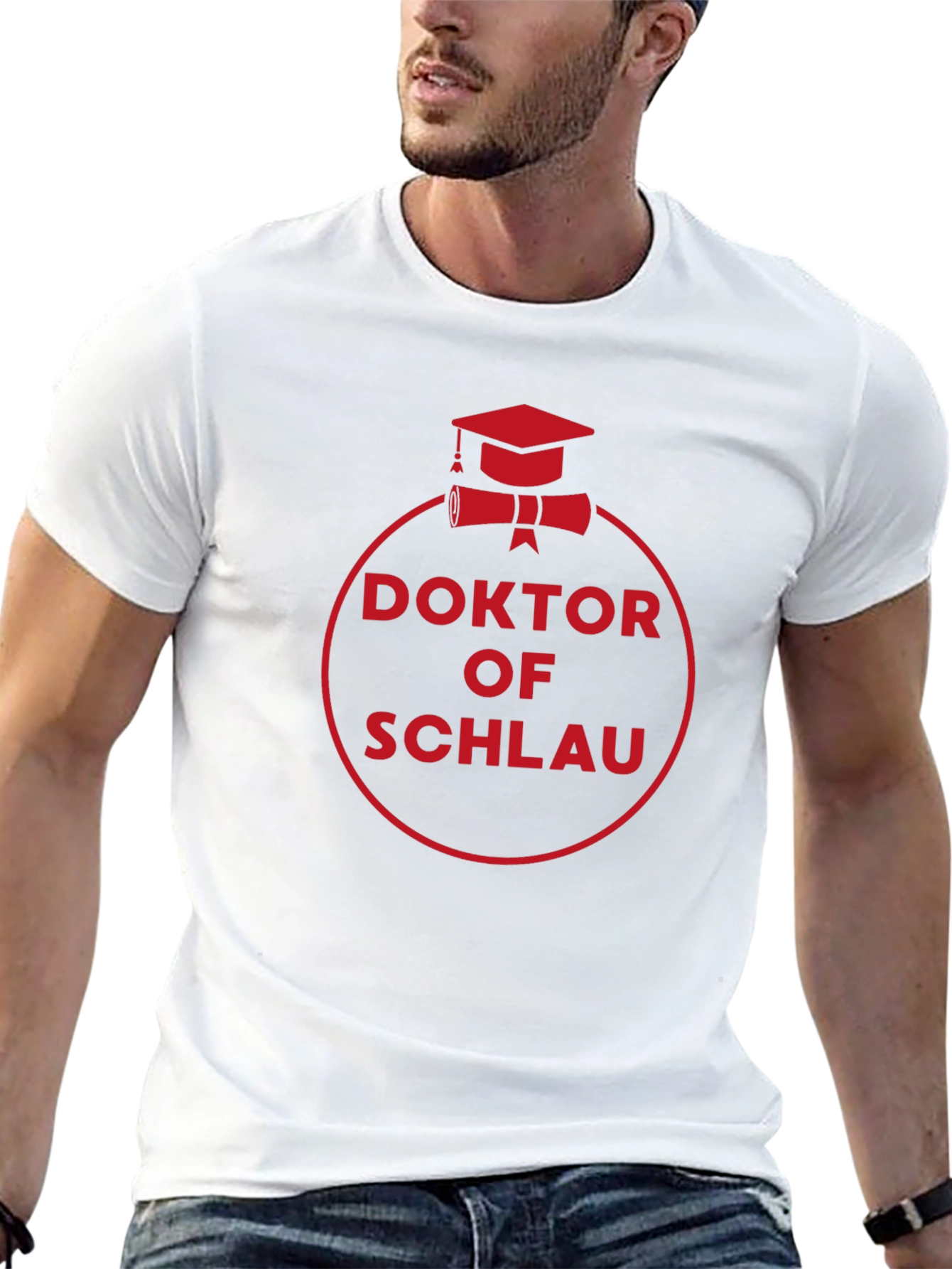 Doktor of Schlau Black T-Shirt