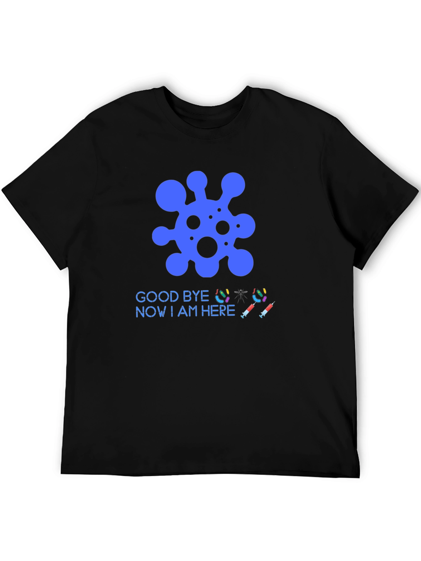 Vaccine T-Shirt: Goodbye Virus Hello Protection