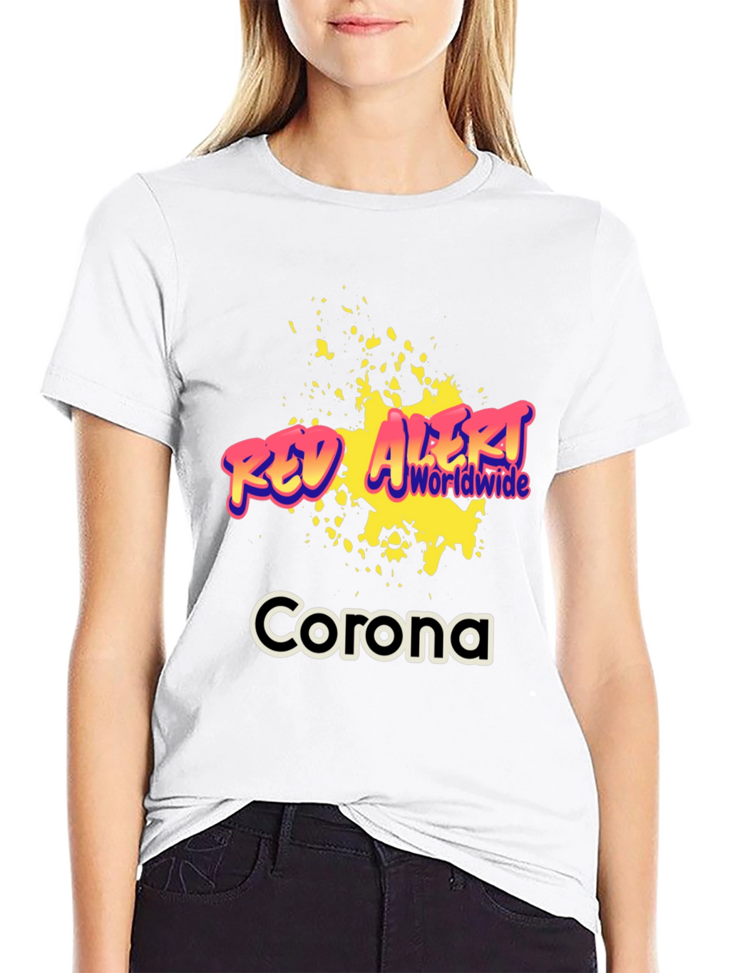 Red Alert Worldwide Corona T-Shirt