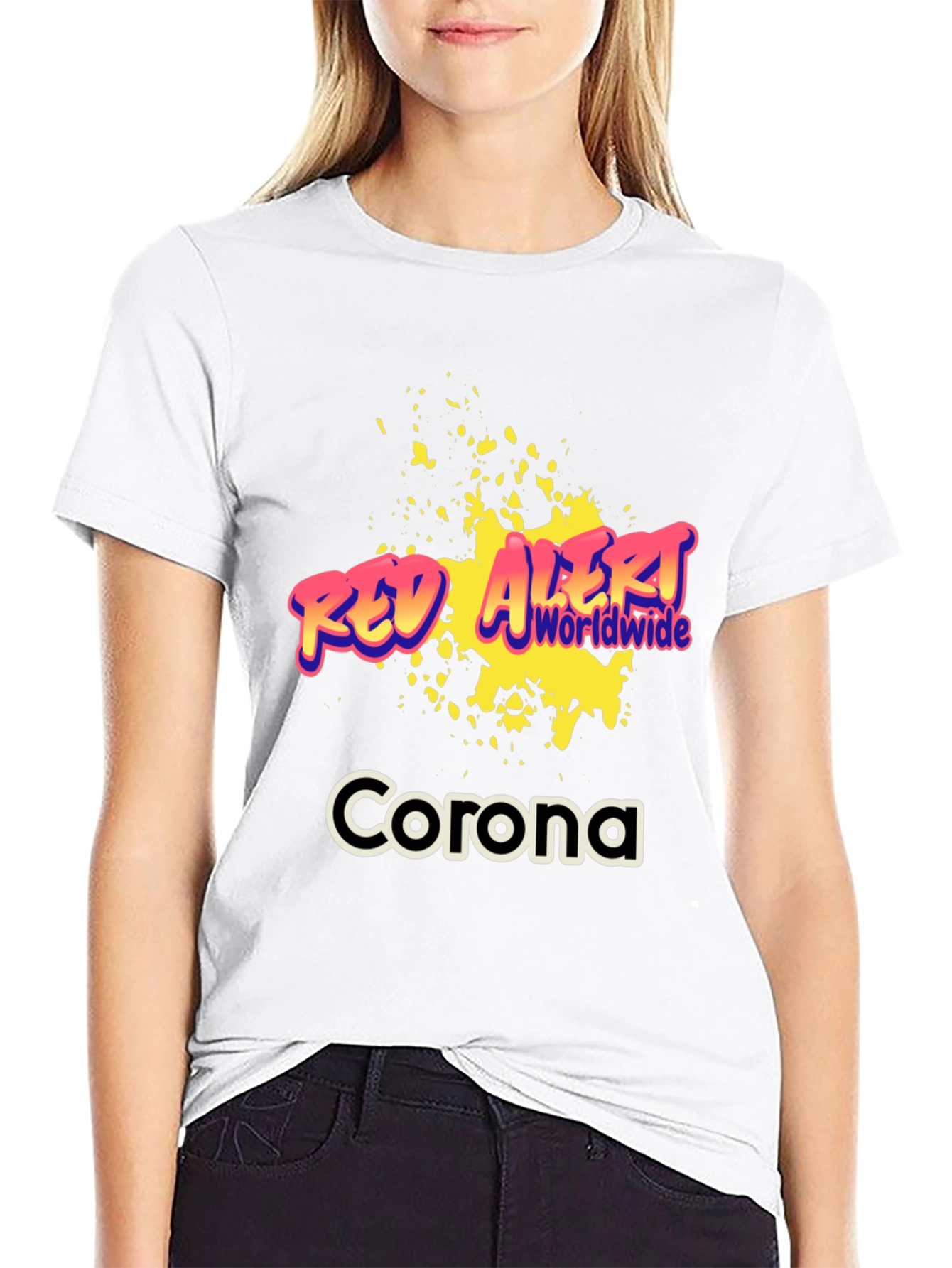 Red Alert Worldwide Corona T-Shirt