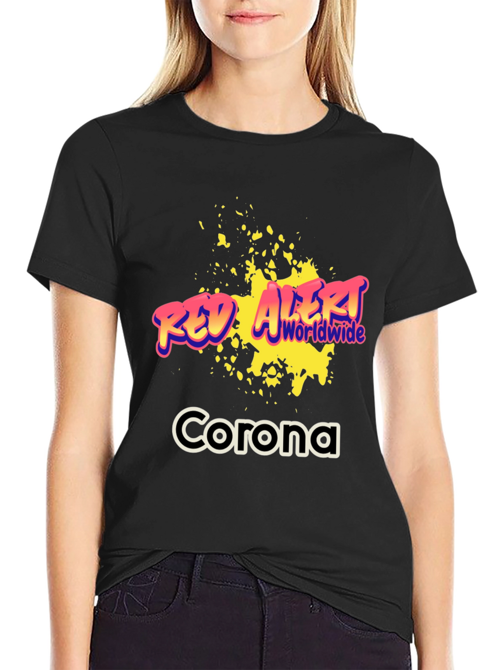 Red Alert Worldwide Corona T-Shirt