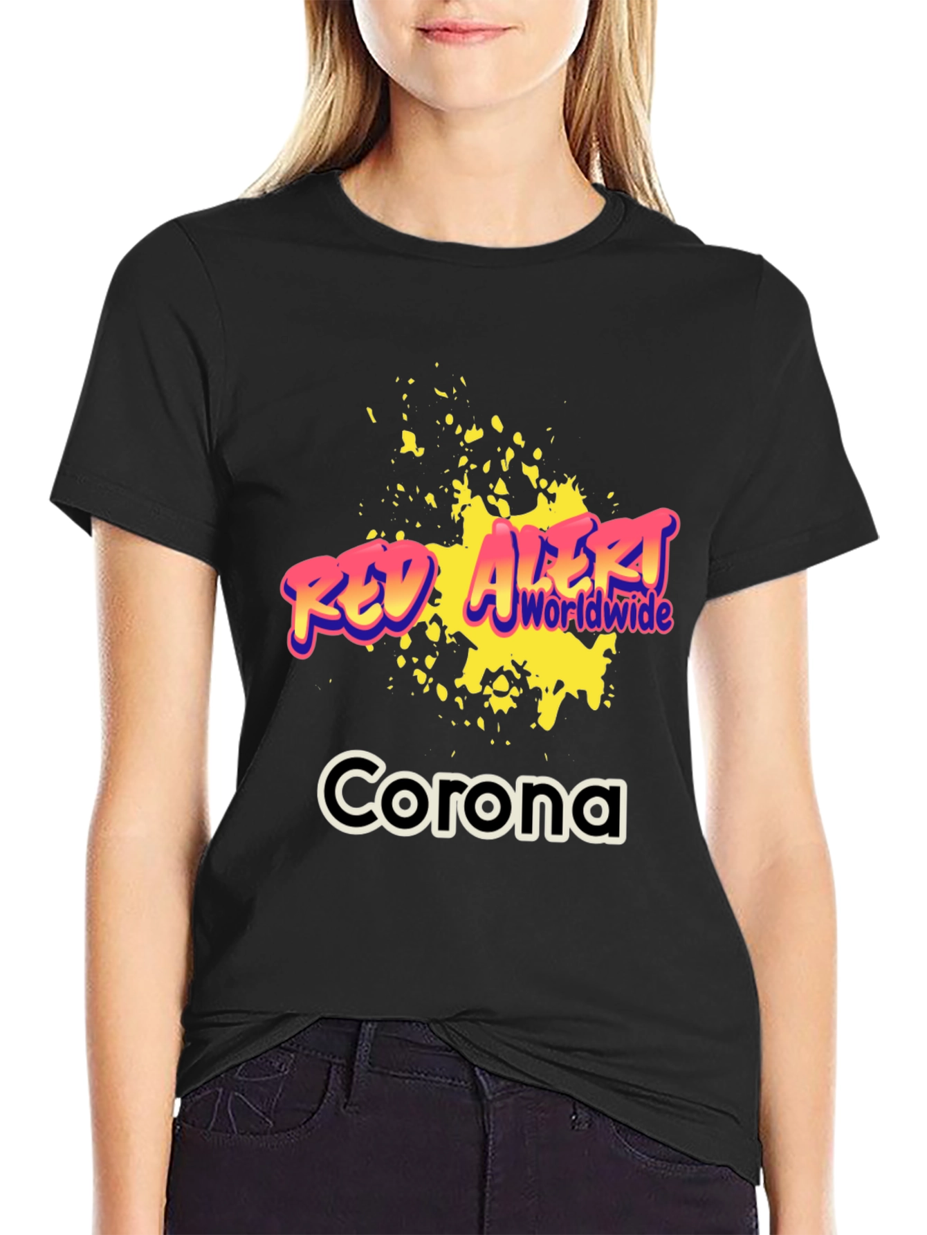 Red Alert Worldwide Corona T-Shirt
