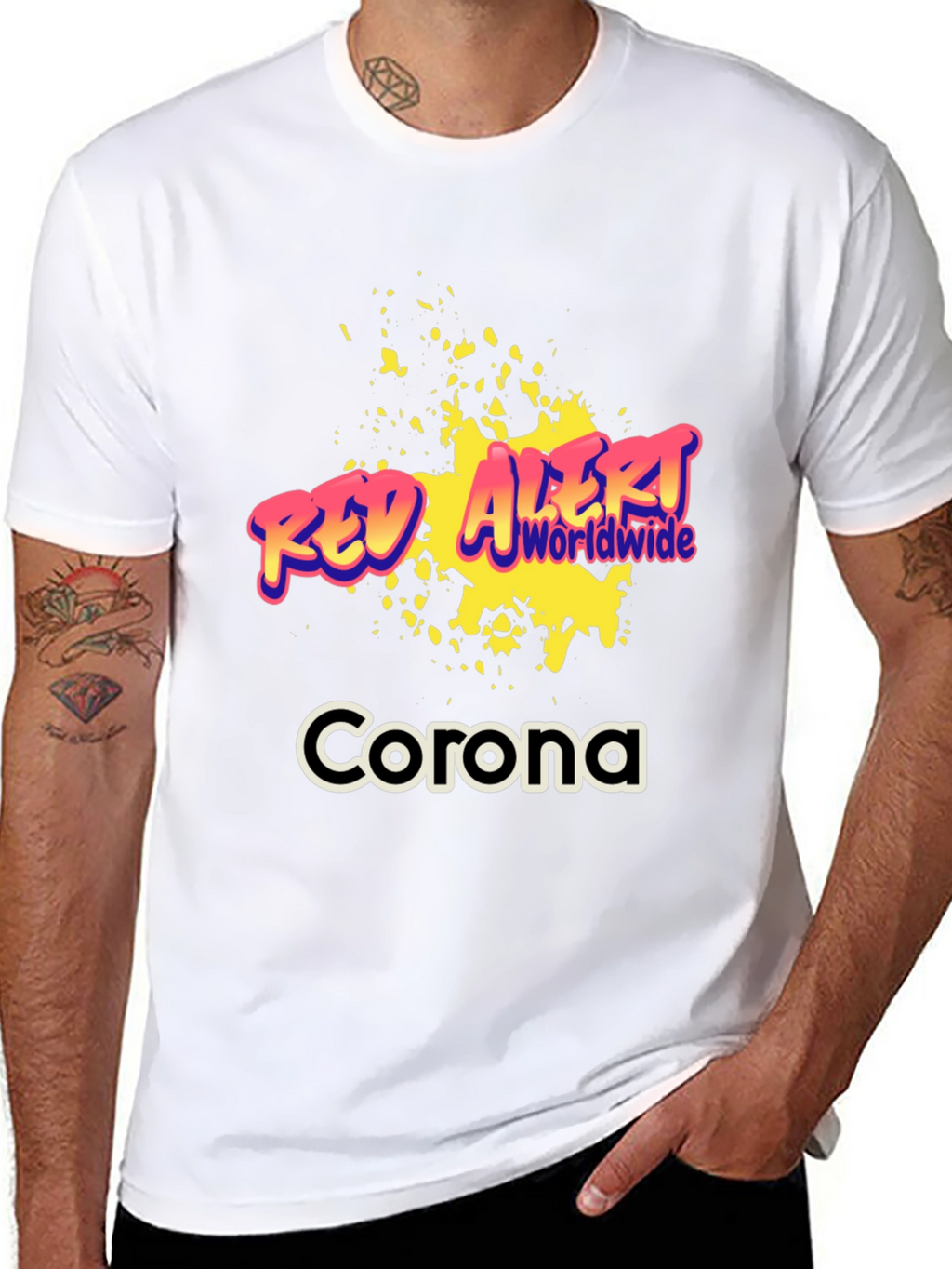 Red Alert Worldwide Corona T-Shirt