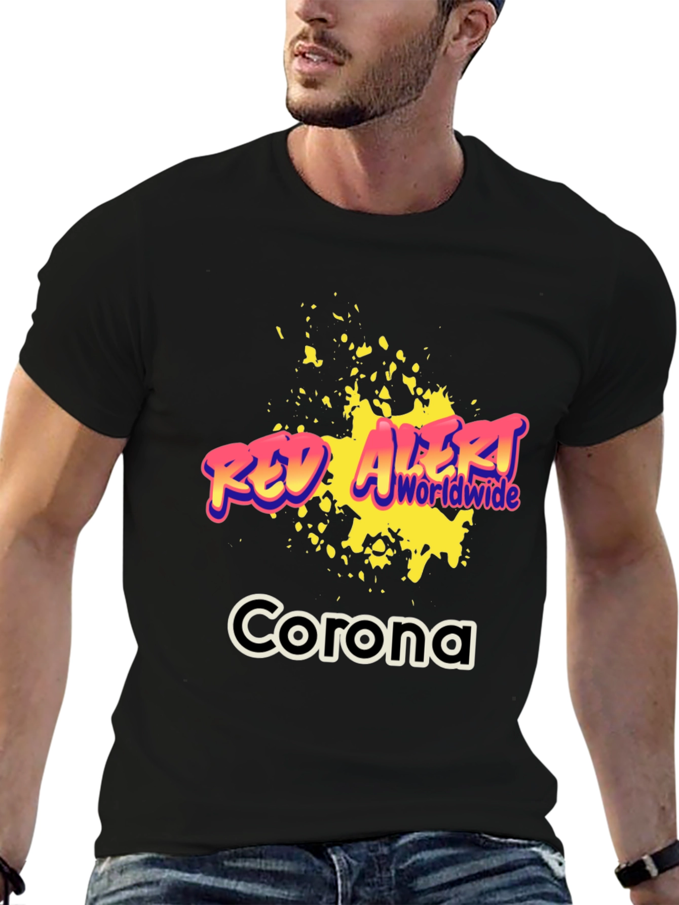 Red Alert Worldwide Corona T-Shirt