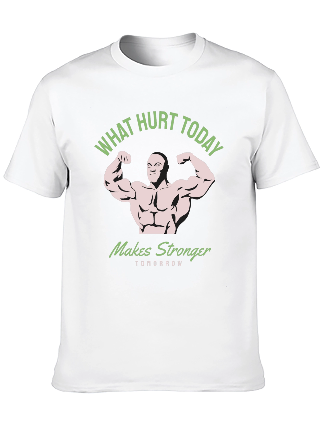 What Hurt Today Makes Stronger Black T-Shirt