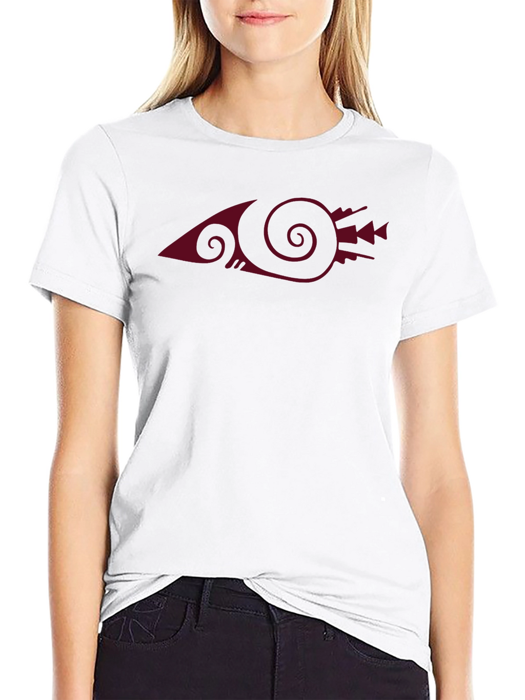 Tribal Shark Graphic Tee - Mens Black T-Shirt