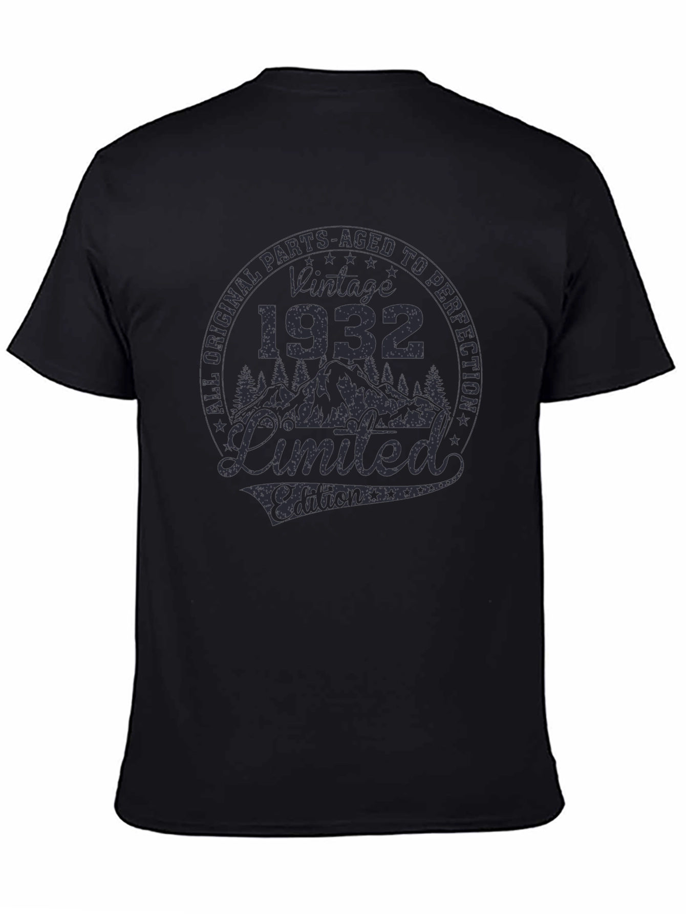 Vintage 1932 Limited Edition Black T-Shirt
