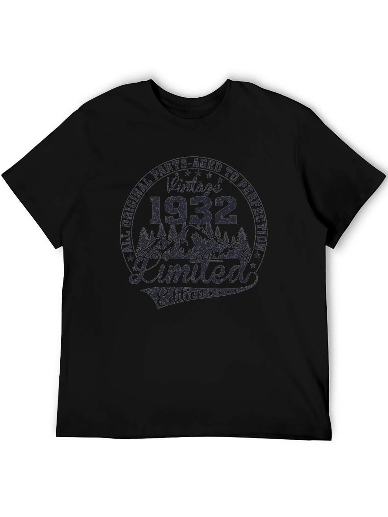 Vintage 1932 Limited Edition Black T-Shirt