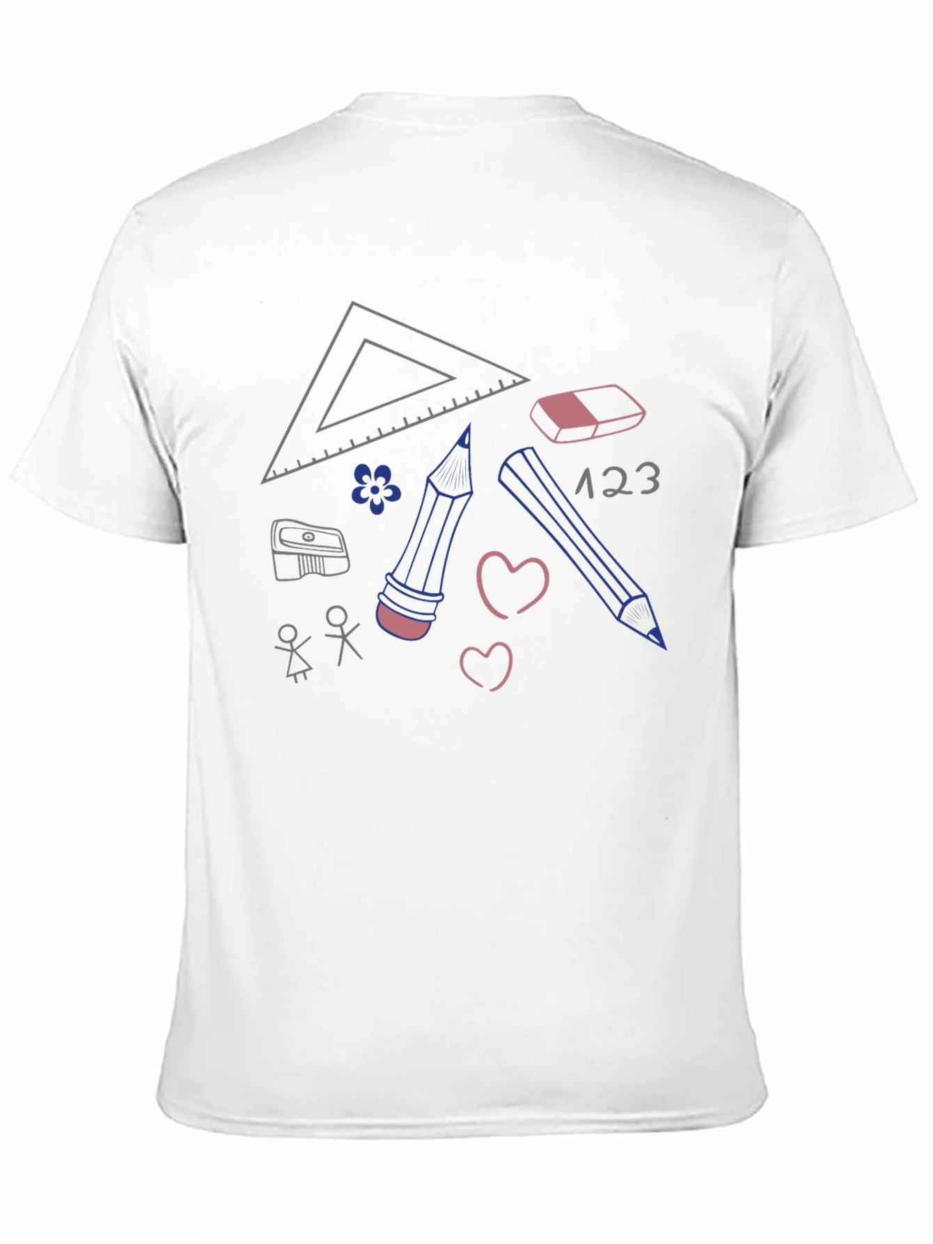 Back to School Graphic Tee - Black Unisex T-Shirt