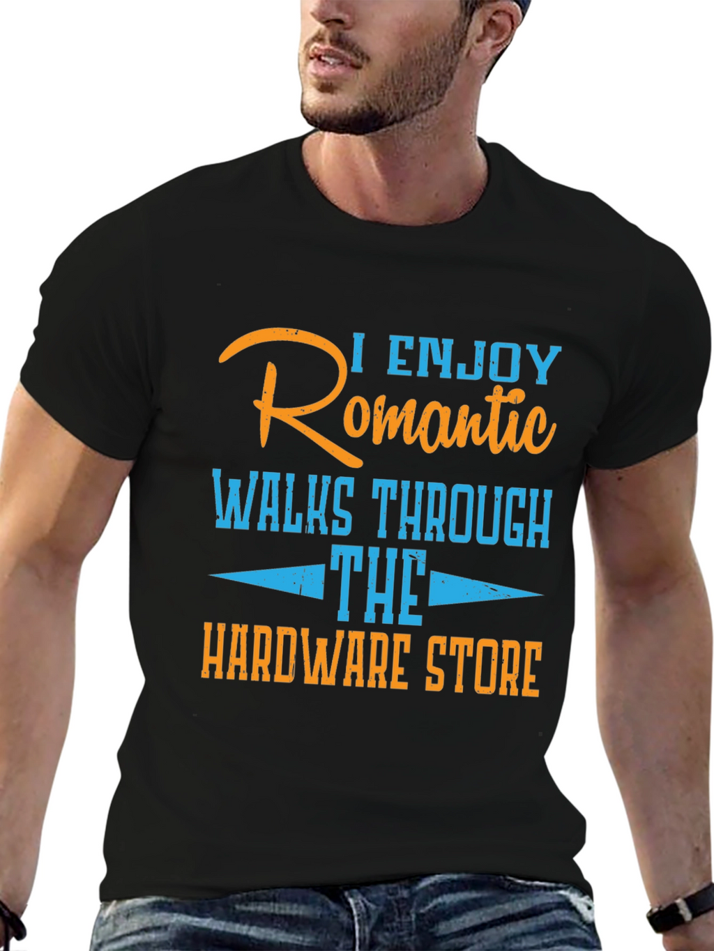 Humorous Hardware Store Romantic Walks T-Shirt