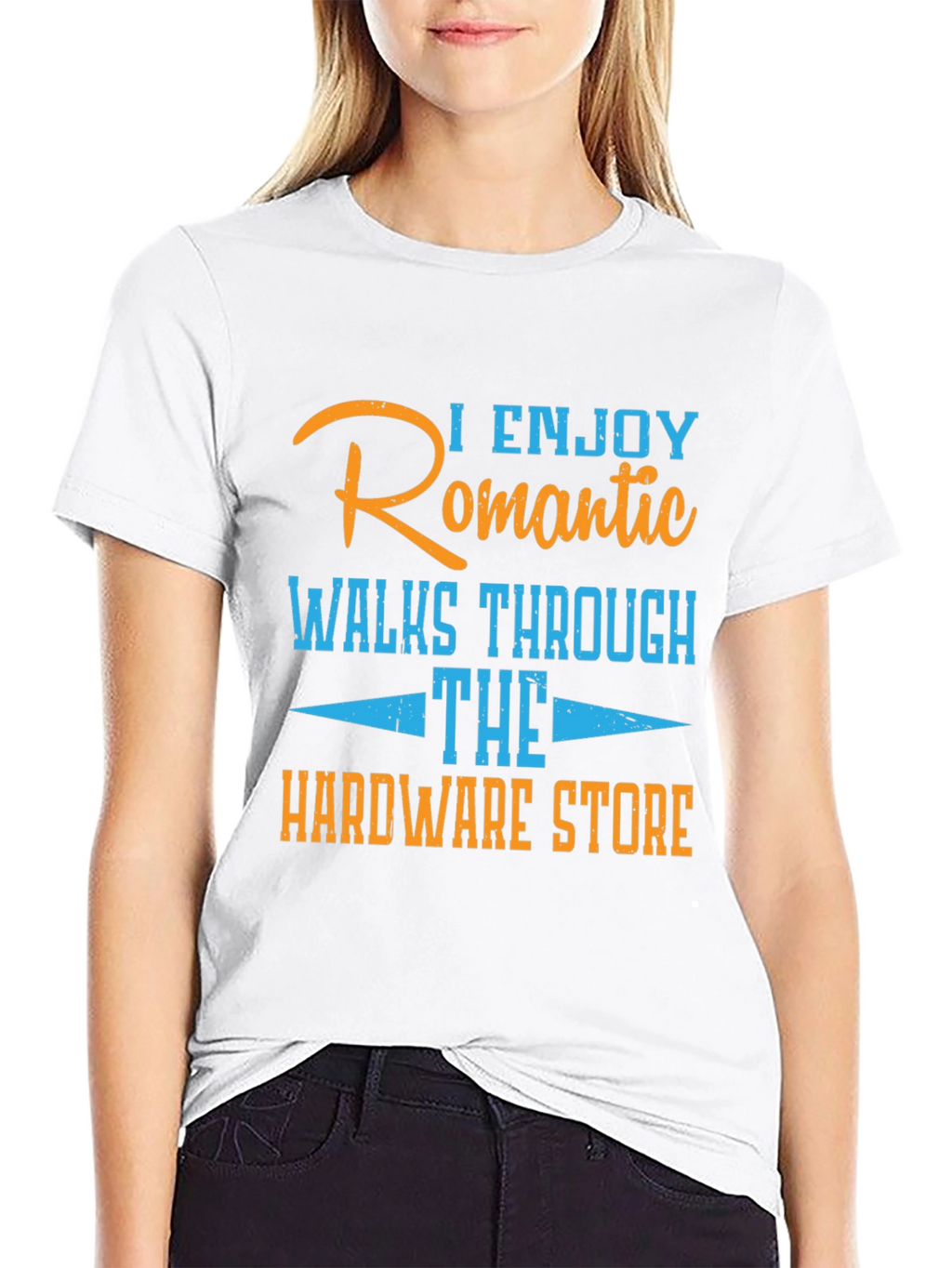 Humorous Hardware Store Romantic Walks T-Shirt