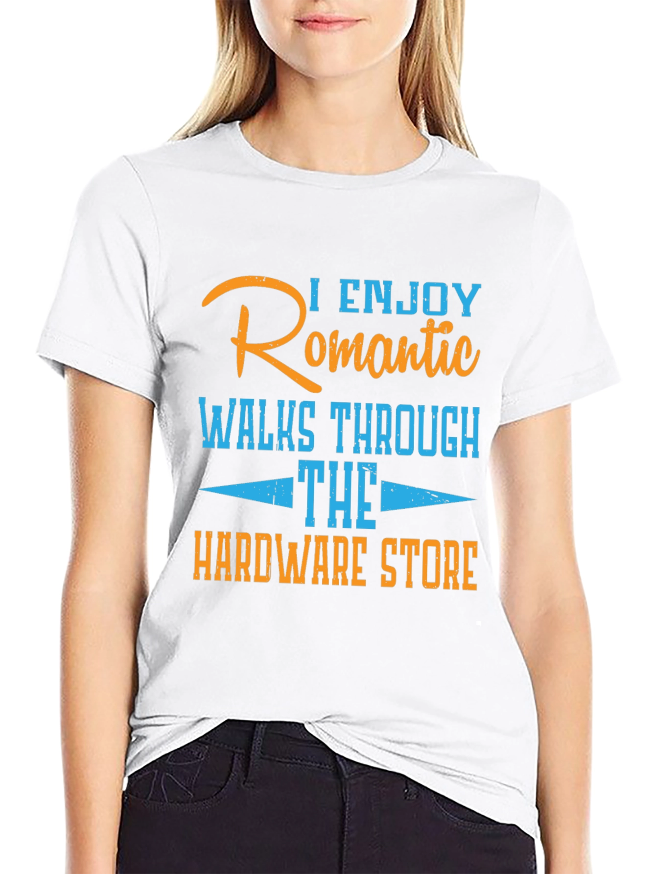 Humorous Hardware Store Romantic Walks T-Shirt
