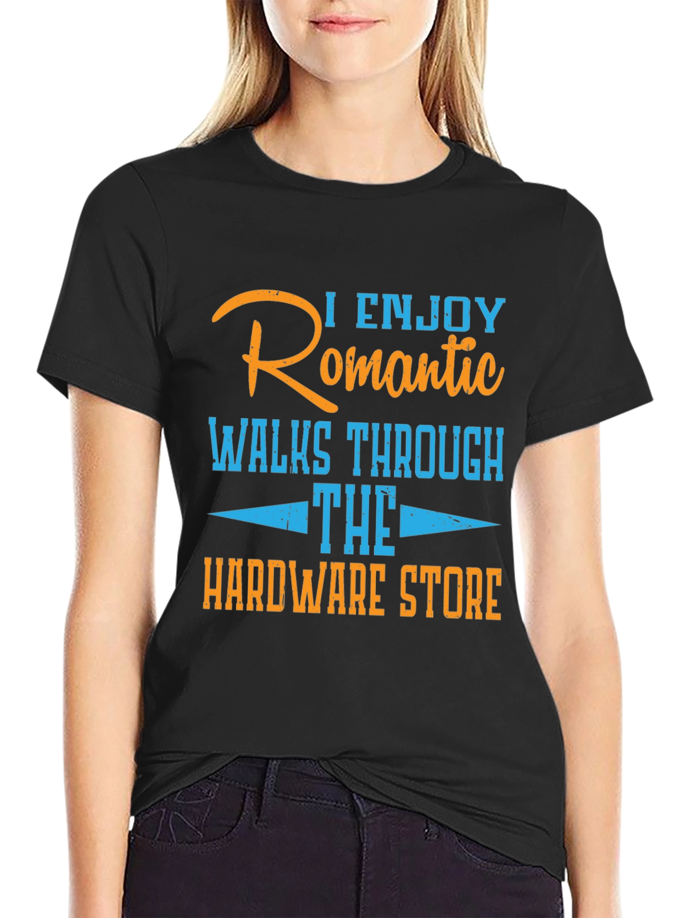 Humorous Hardware Store Romantic Walks T-Shirt