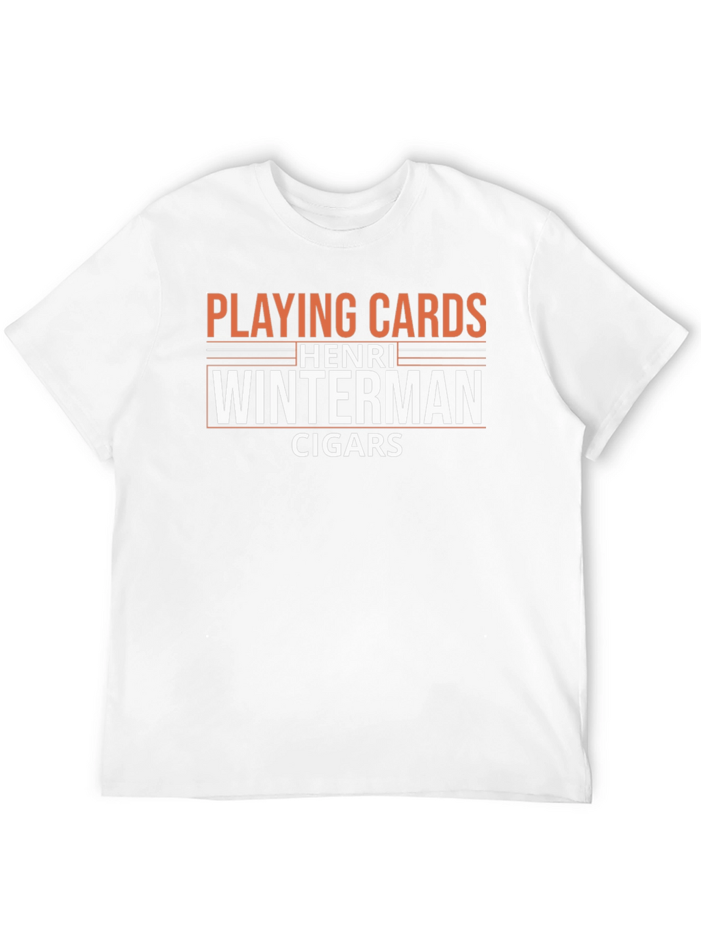 Henri Winterman Cigars Playing Cards Graphic Tee