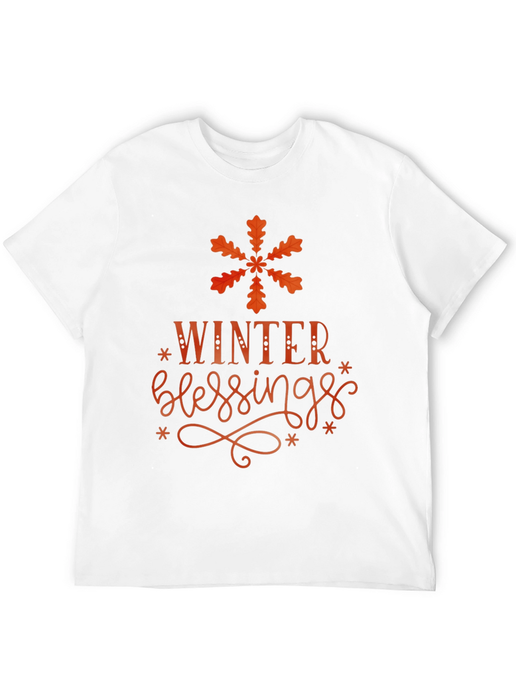 Winter Blessings Graphic Tee - Cozy & Stylish