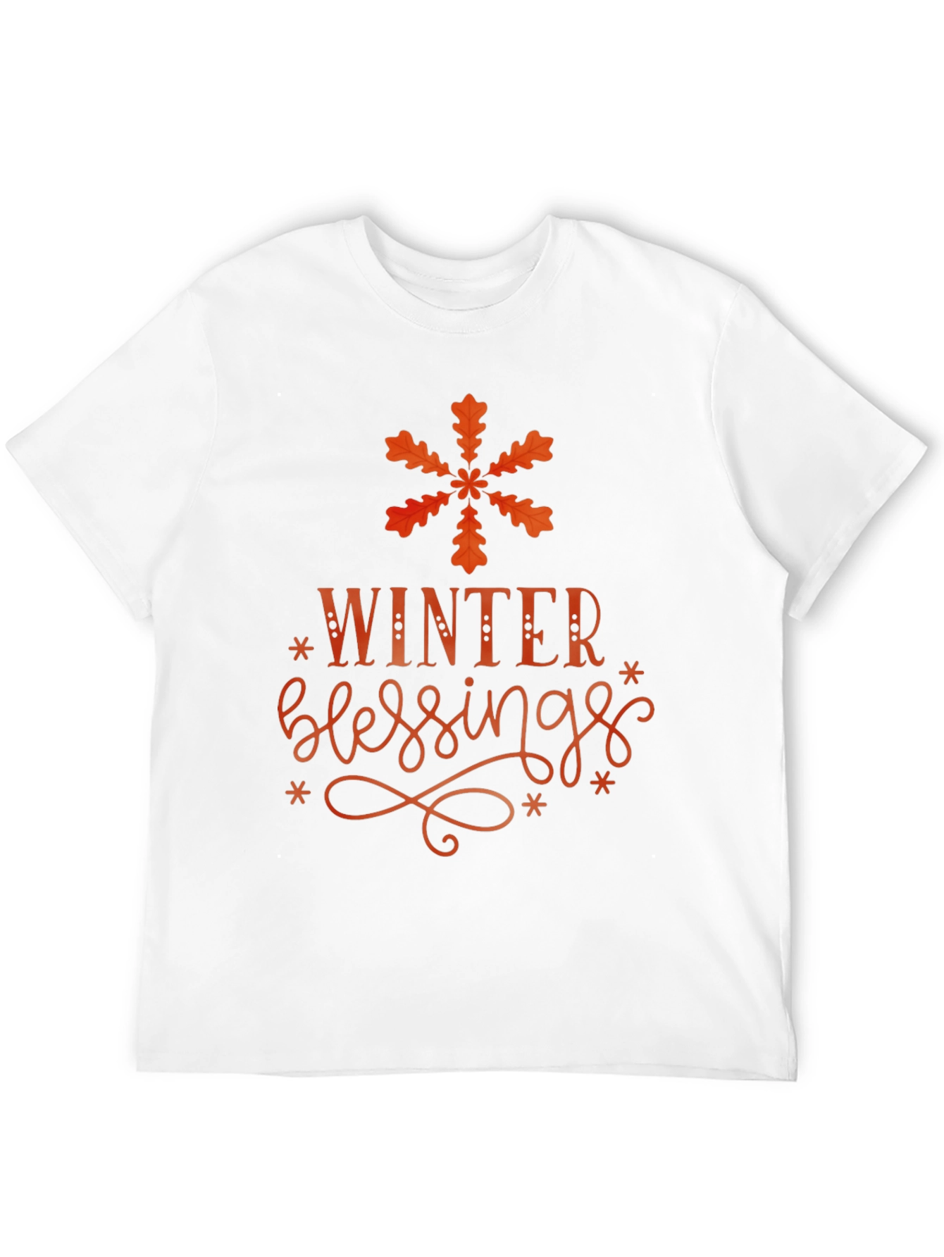 Winter Blessings Graphic Tee - Cozy & Stylish