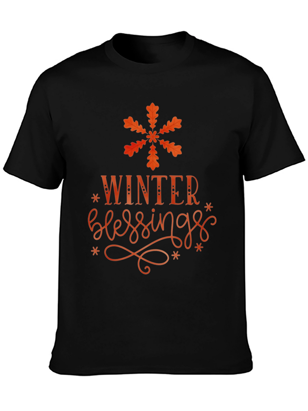 Winter Blessings Graphic Tee - Cozy & Stylish